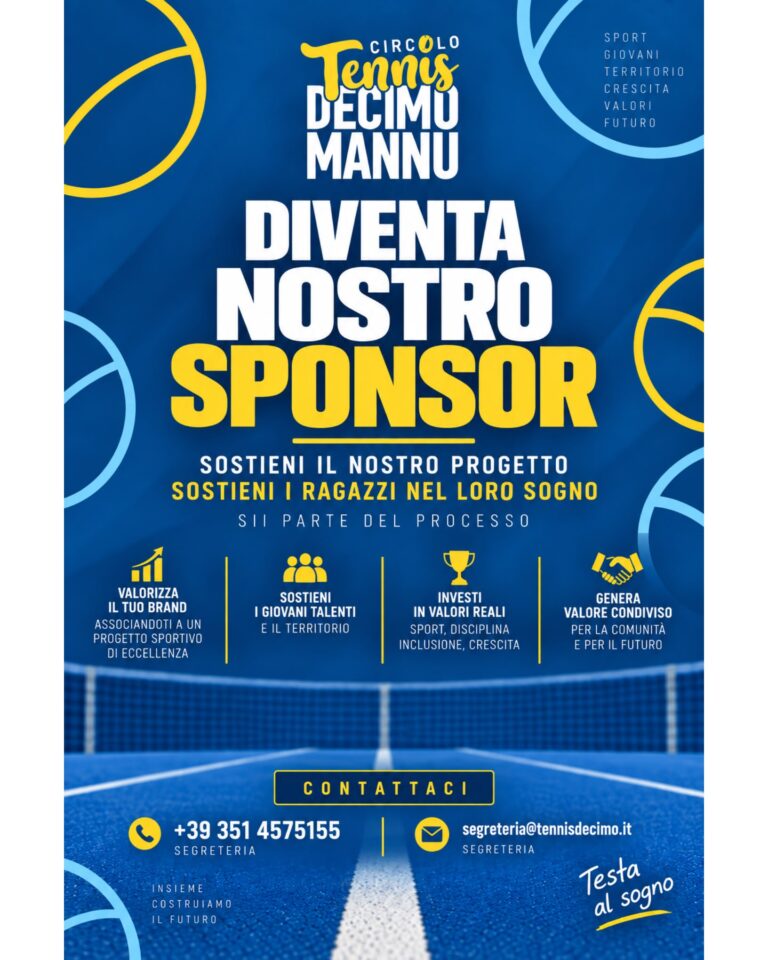 DIVENTA PARTE DEL NOSTRO PROGETTO